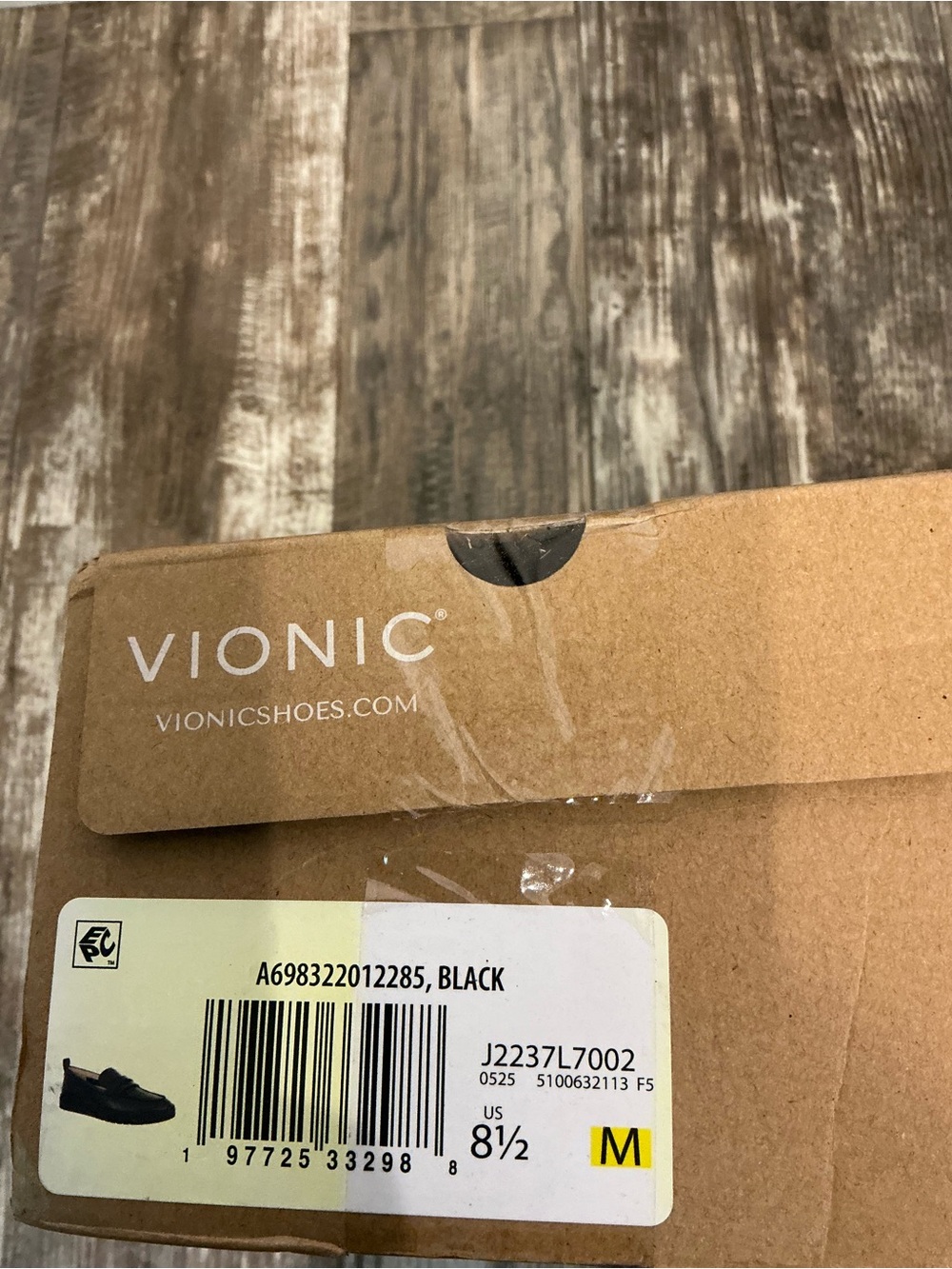 Vionic Women’s Black Leather Penny Loafer Slip-On Size 8.5 - Picture 15 of 16
